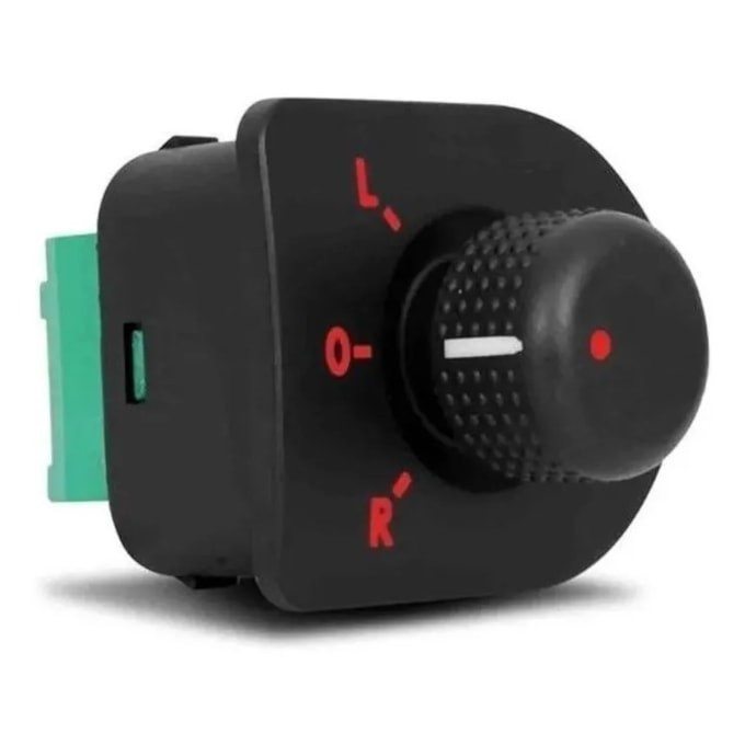 Detalhes do BOTÃO INTERRUPTOR RETROVISOR ELÉTRICO GOL VOYAGE SAVEIRO FOX