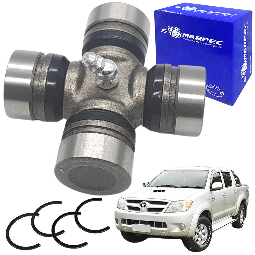 Cruzeta Do Cardan Toyota Hilux 2.8 Pickup Turbo Até 2004 Somarpec Original: 04371-60070STAHL:HCZ-298