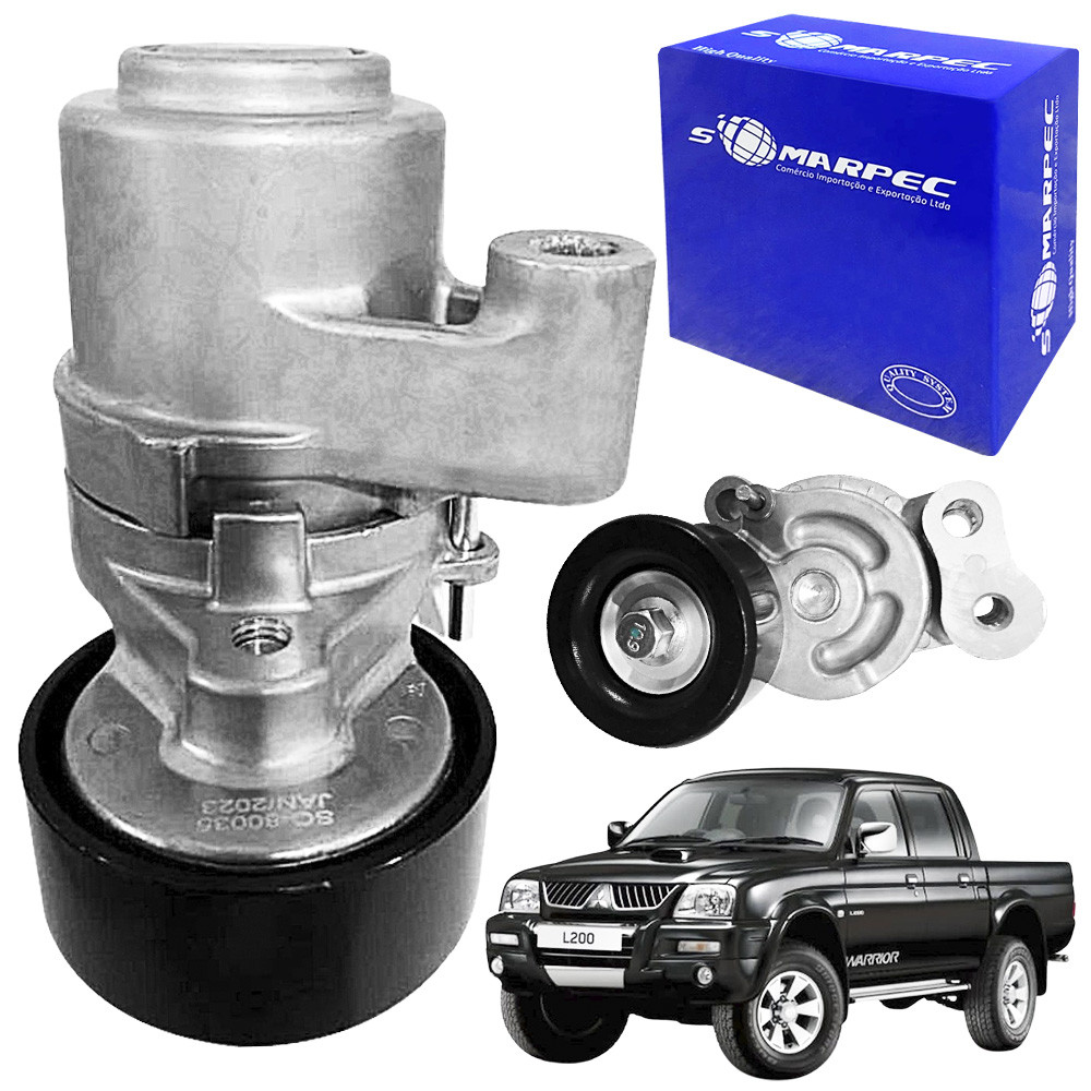 Tensor Da Correia Alternador Mitsubish L200 Triton 2.4 16V 2016 2017 2018 2019 2020 Diante Somarpec