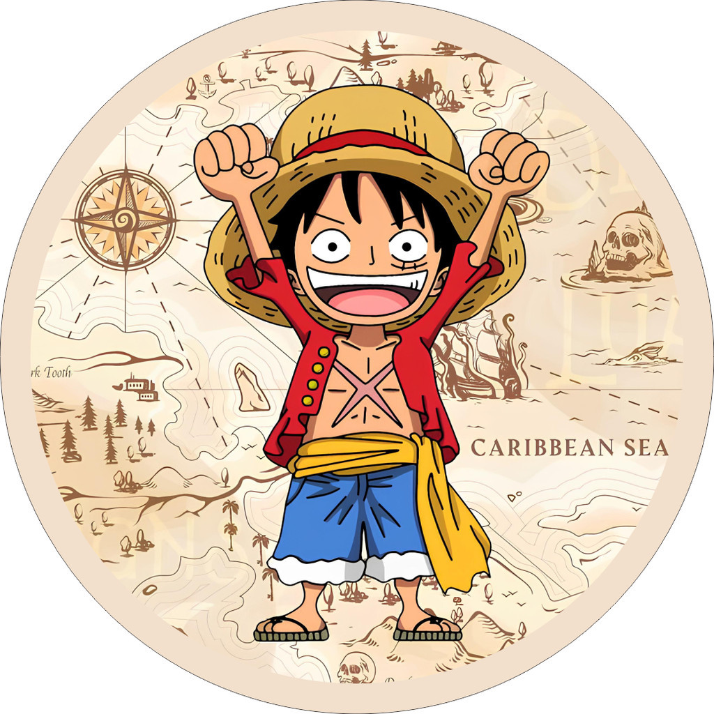 Capas de Painel de Festa Redondo Animes One Piece OP Lançamento em Tecido Sublimado 1,50x1,50m Vários Modelos em Oferta na Shopee