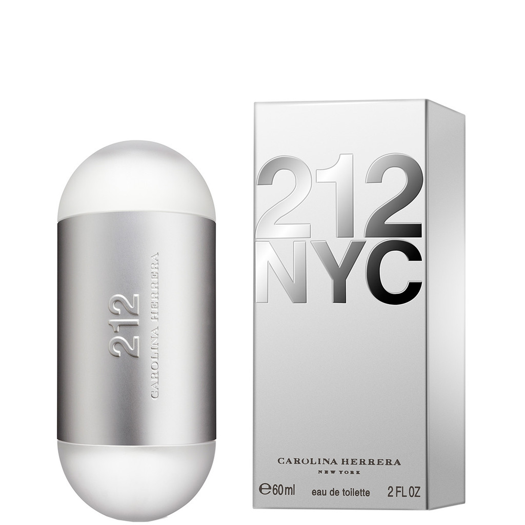 212 Nyc Carolina Herrera Eau de Toilette Perfume Feminino 60ml