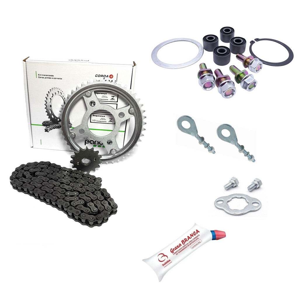 Kit Relação Titan 99 Cg 125 Titan 83 A 99 Today Ml Completo