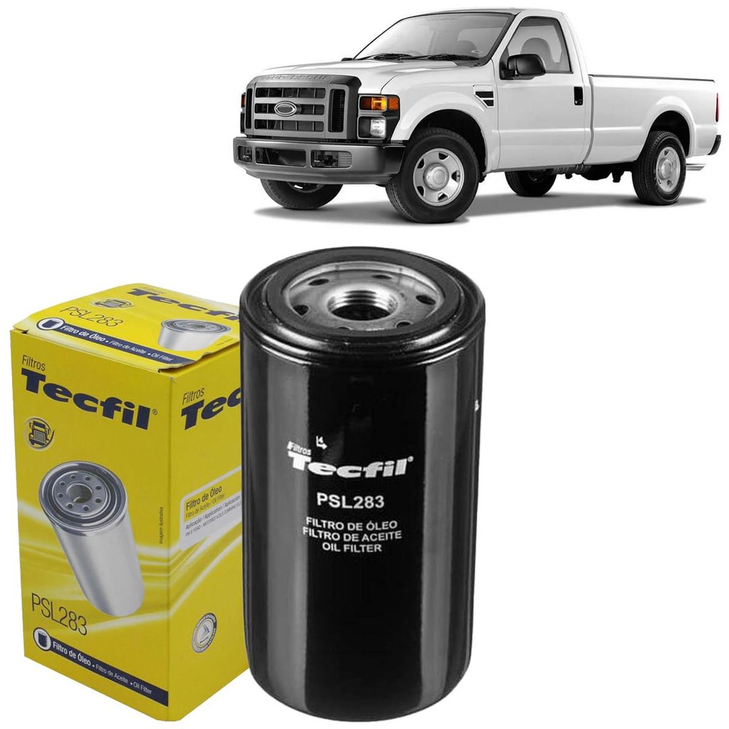 Filtro Óleo Ford F250 3.9 Cummins 2007 A 2012 Tecfil