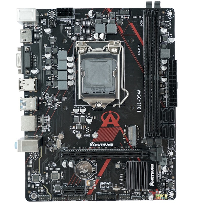 Placa Mãe Intel H311-DS4A - LGA1151 - 6ª/7ª/8ª/9ª geração - Angthumb em Oferta na Shopee