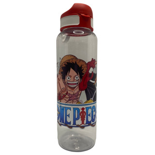Garrafa Garrafinha de Água Infantil Squeeze Luffy One Piece 1000ml Transparente Bandeirante em Oferta na Shopee
