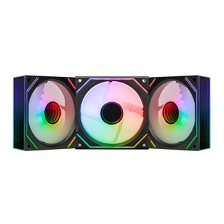 Kit Ventoinhas Pichau Zephyrus, 3x120mm, Preto, PCH-ZEPH-BK01 em Oferta na Shopee