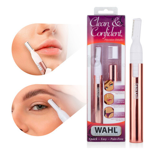 Wahl Clean & Confident Aparador De Pelos Rose Gold Cor Rosa Pilha lj