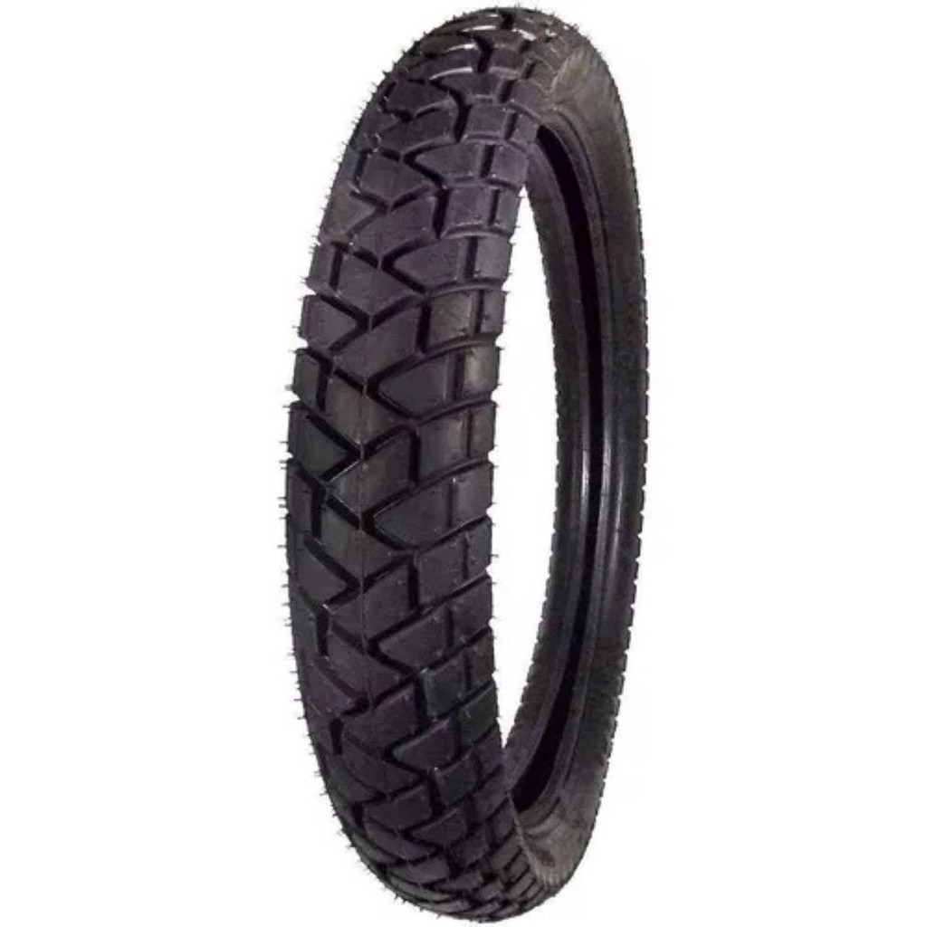 Pneu Traseiro Para Moto Rinaldi R 34 Com Câmara De 110/80-18 T 58 X 1 Unidade