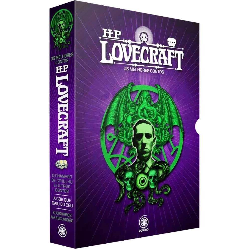 Box HP Lovecraft : Os Melhores Contos 3 Volumes Ed: Out/2020 Livros Ptb