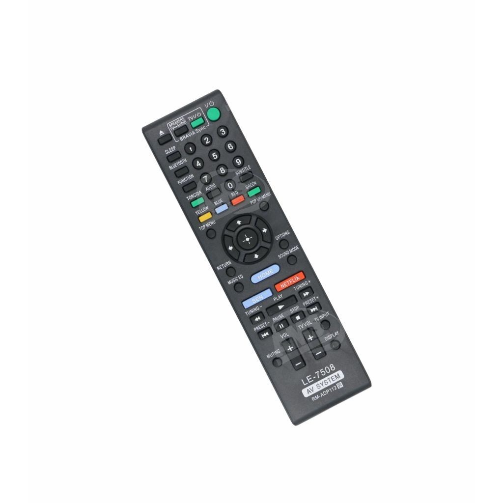 Controle Remoto Compatível com Dvd Home Theater Blu-ray Sony Rm-adp112