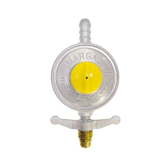Válvula Registro Regulador de Gás 2001/01 2kg/h - Ideal para Uso Doméstico e Industrial (Modelo Com Economia de Gás)