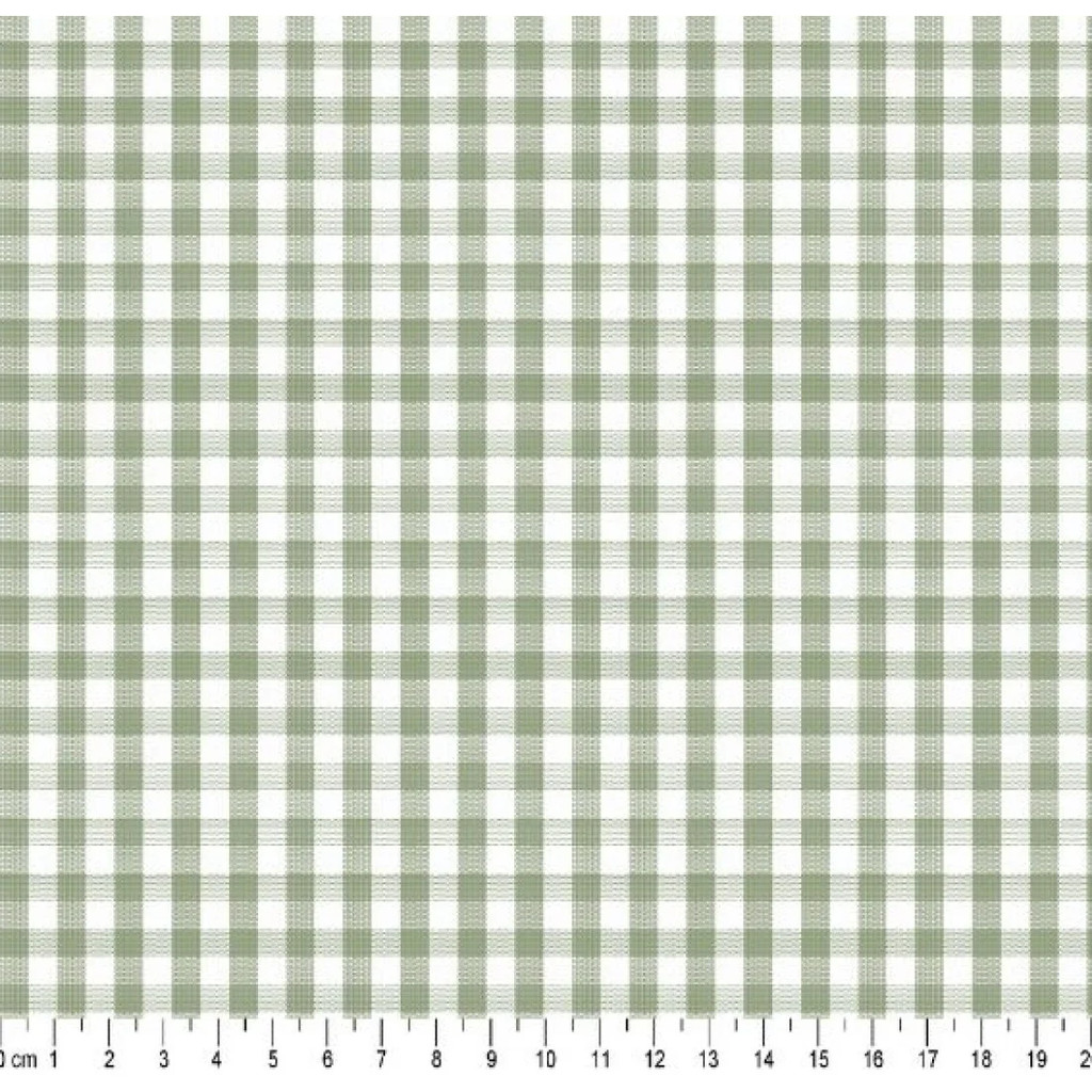 Tecido Tricoline Fio Tinto Xadrez Verde Nalva 1134, 50x150cm Tecidos Caldeira