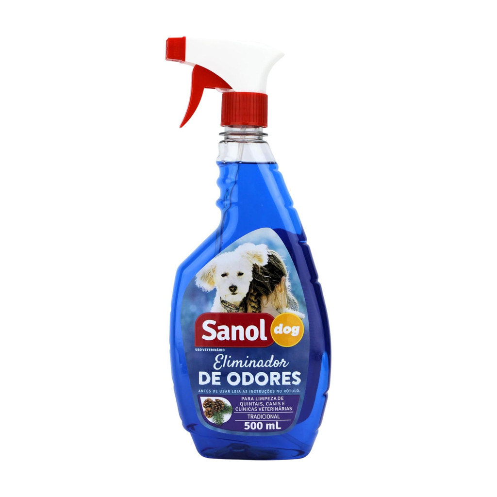 Eliminador De Odores Tradicional Gatilho 500 ml - Sanol Dog em Oferta na Shopee