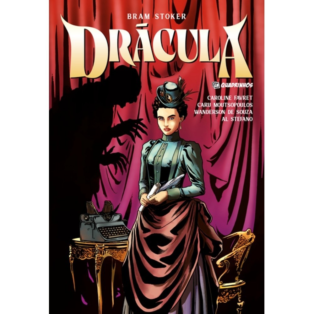 Livro Drácula - HQ em Oferta na Shopee