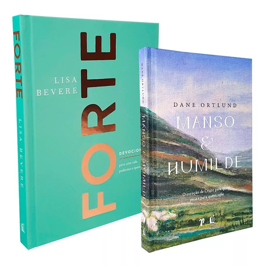 Devocional Forte Lisa Bevere E Livro Manso e Humilde em Oferta na Shopee
