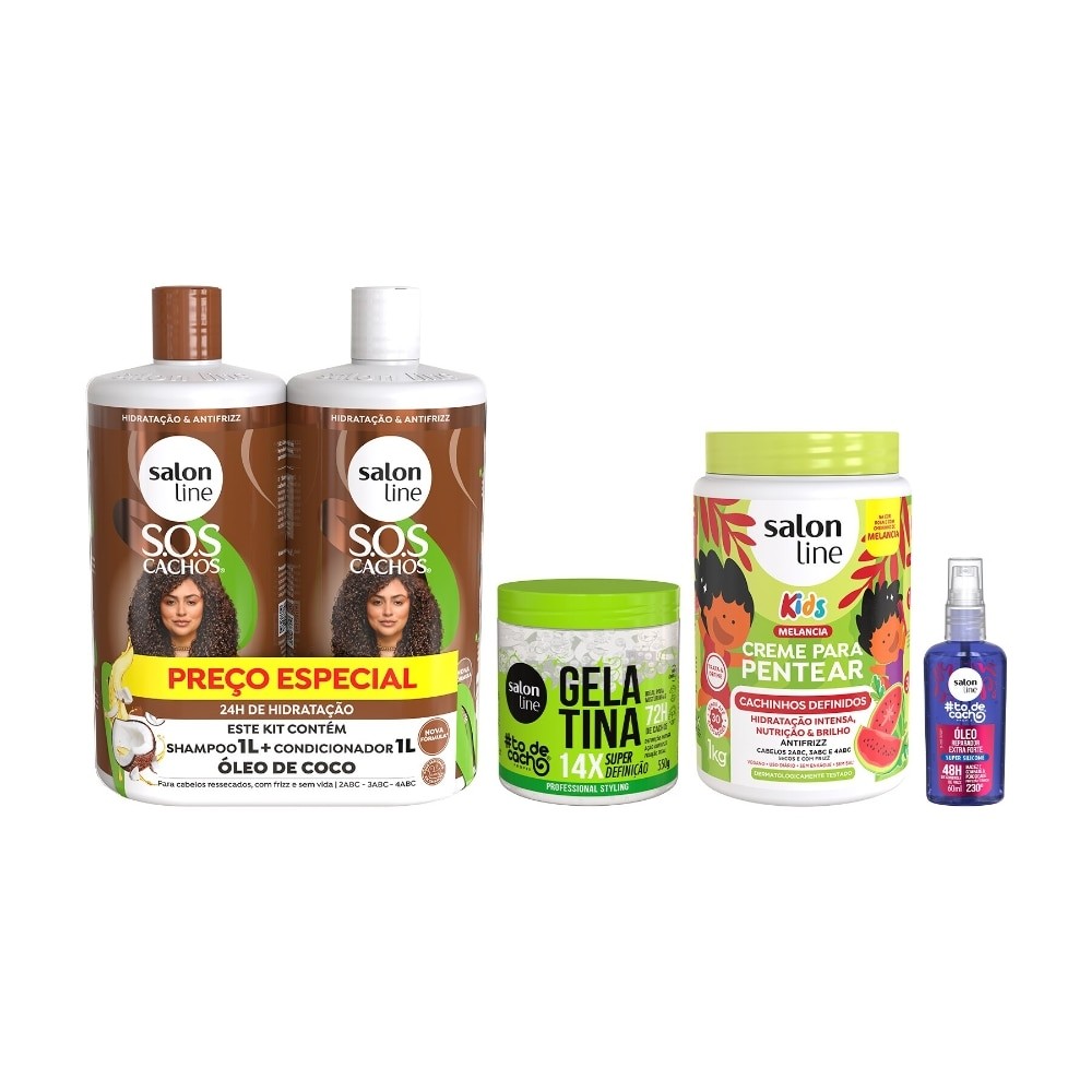 Kit Mega Hidratação e Brilho - Beauty