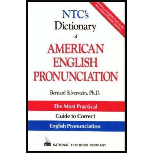 Livro NTC's Dictionary Of American English Pronunciation de Bernard Silverstein 7124013