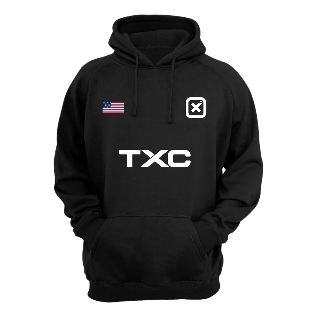 Moletom Txc Casaco Flanelado De Frio Lançamento Promoção Casual Unissex Feminino Masculino Blusa De Frio