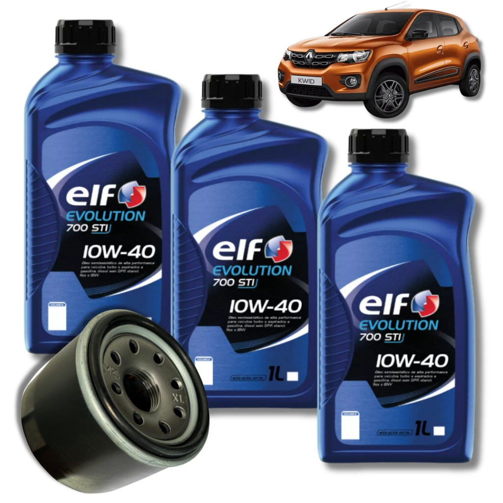 Kit Troca De Óleo Renault Kwid