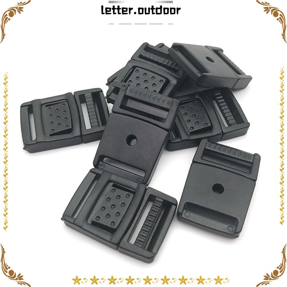 LO 10 Peças De Trava De Fivela Curva , Fivelas De Bolsa De Viagem De Plástico Preto E Branco Segurança , Ferramenta Exte em Oferta na Shopee