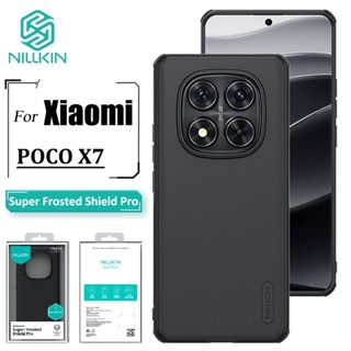 Nillkin Super Fosco Escudo Pro Caso De Telefone Para Poco X7 5G 6.67 ′ Ultra Fino TPU + PC Anti Impressão Digital À Prov em Oferta na Shopee
