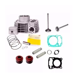kit Cilindro Motor Guia Valvula Titan Fan 150 Bros ate 2016