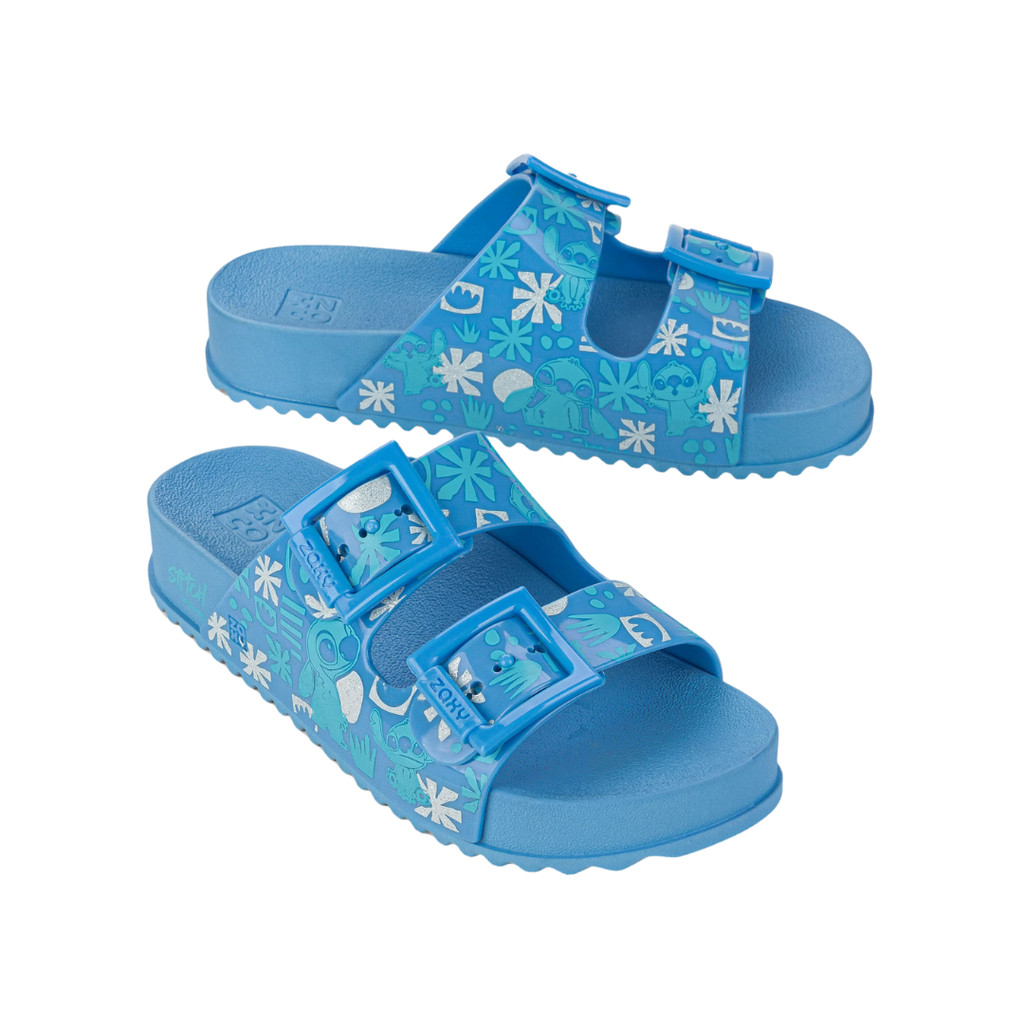 Sandália Feminina Zaxy Birken Disney Stitch E Divertidamente