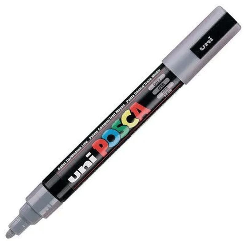 Caneta Posca PC-5M Cinza Ardósia Uni-Ball em Oferta na Shopee