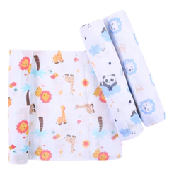 Kit Toalha Incomfral Fralda Luxo Estampada 03 Peças