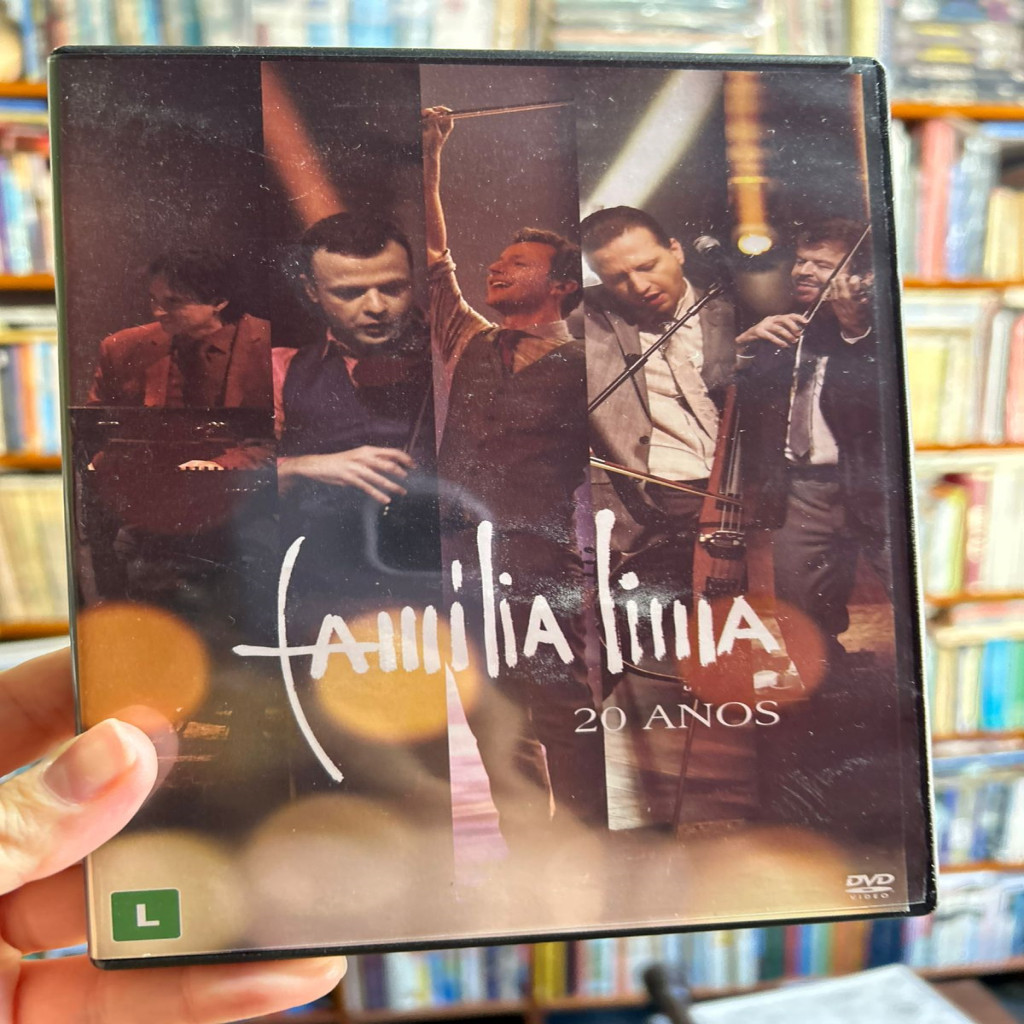 DVD Família Lima - 20 anos editora não informado