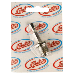 Eixo Adaptador Sextavado Copetec para Furadeira e Parafusadeira - 6,5mm x Rosca 14mm