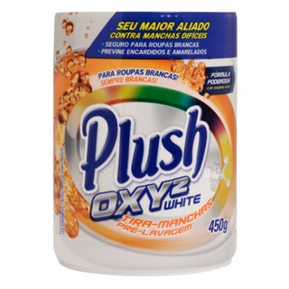 Tira Manchas White Branqueador OXY 2 Plush 450 g em Oferta na Shopee