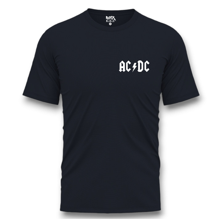 Camisas Camiseta AC / DC Dry Fit Bandas De Rock Academia Esportivo Masculino Básica
