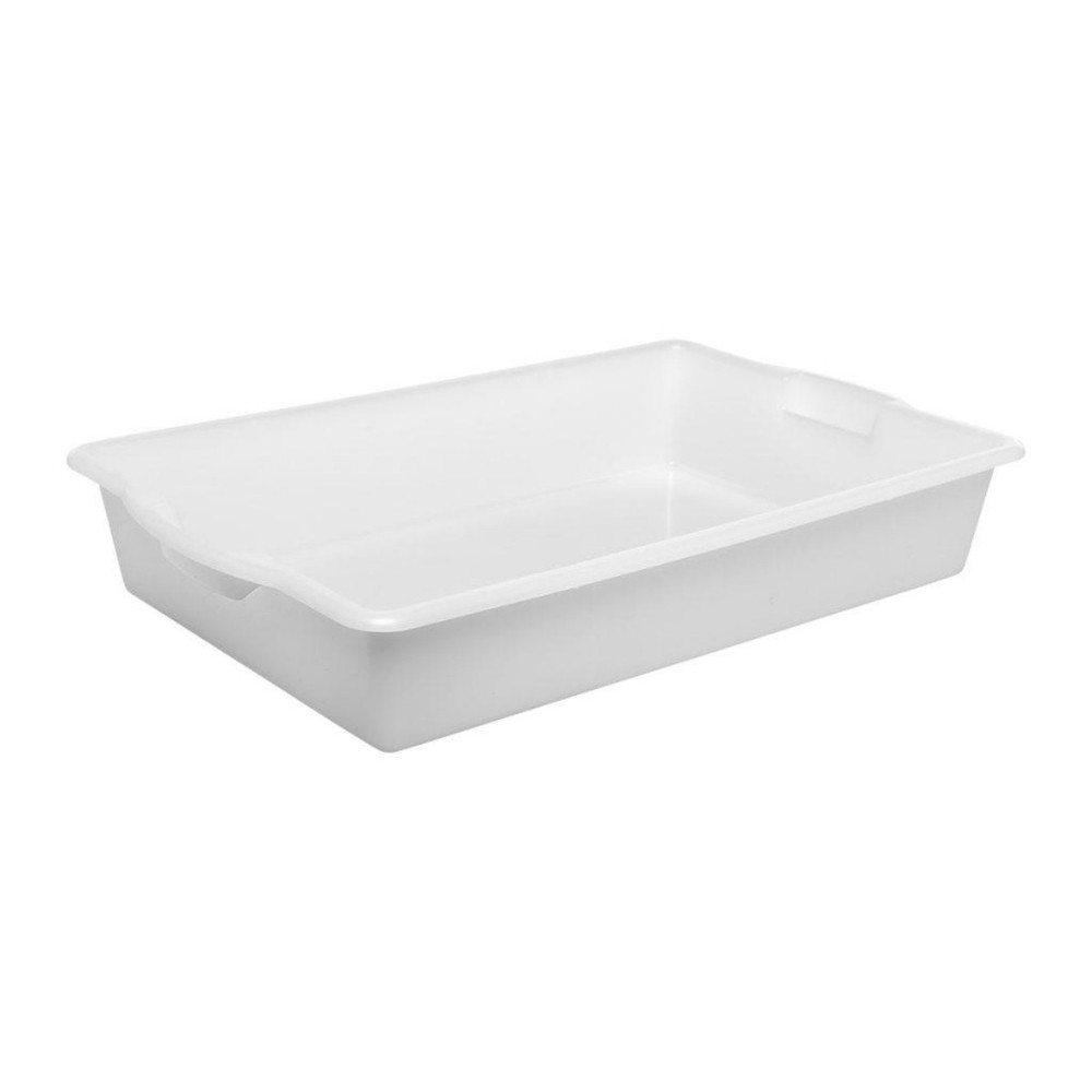 Bandeja Caixa Porta Frios para Carne Padaria Açougue 7 Litros Plástico Retangular Multiuso Jaguar