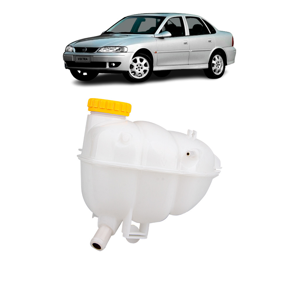 RESERVATORIO DE EXPANSAO VECTRA 16V 2.0 97-05 S/ SENSOR C/ ENTRADA P/ SENSOR (2 SAIDAS )