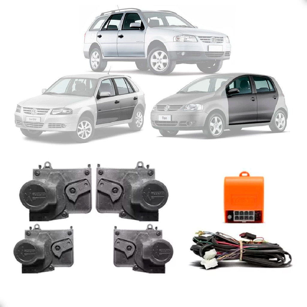 Trava Elétrica Tragial Volkswagen Gol Parati Fox 4 Portas Tecmisa em Oferta na Shopee