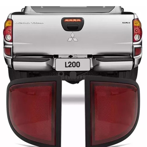 Refletor Parachoque L200 Triton 2007 2008 2009 2010 A 2016