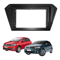 MOLDURA PARA CENTRAL MULTIMIDIA MP5 9 POL 2 DIN GOL G7/G8 2006 A 2023 89/A21