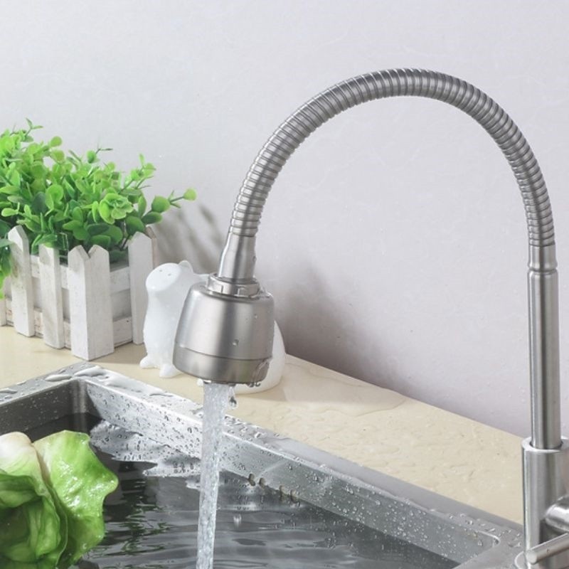 Torneira De Cozinha Gourmet Bancada De Metal Flexível