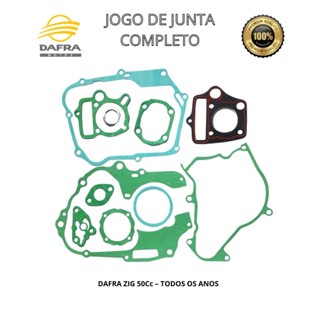 Jogo Junta Completo Dafra Zig 50Cc Todos Os Anos em Oferta na Shopee
