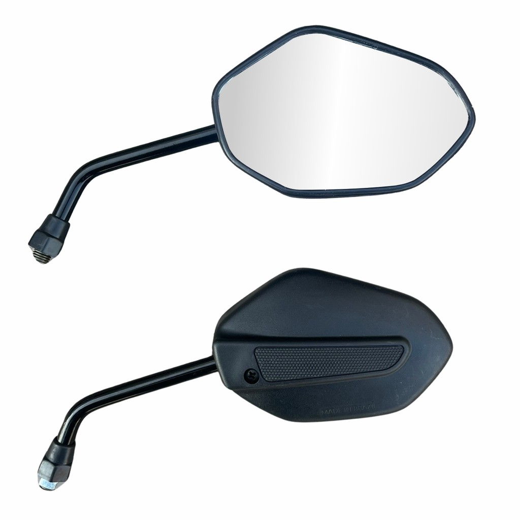 Retrovisor Honda Titan Fan 125 150 2014 2015 2016 Par Mini em Oferta na Shopee