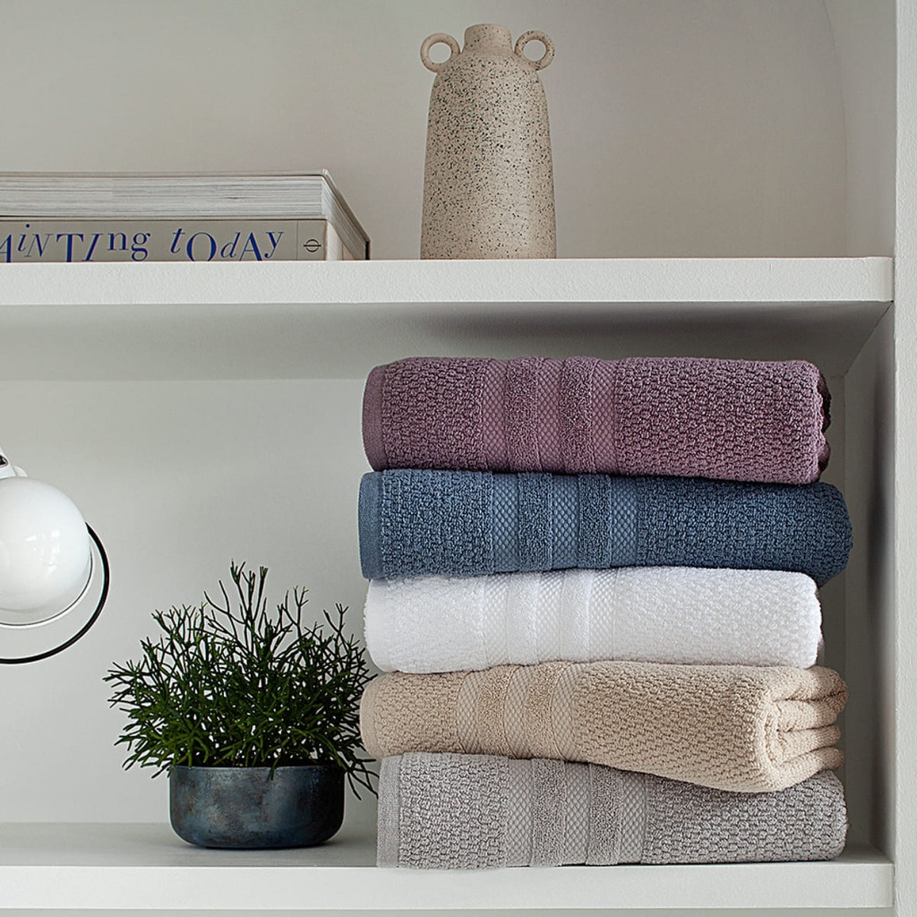 Toalha de Rosto Buddemeyer Avulsa 100% Algodão Vanilla em Oferta na Shopee