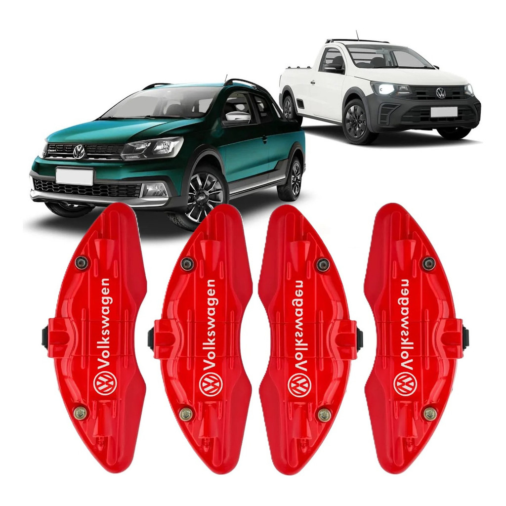 Capa Pinça De Freio 4pç C/ Travas Vw Saveiro 2009 A 2025