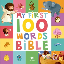 Livro Almofadado médio My First 100 Words Bible W.Books