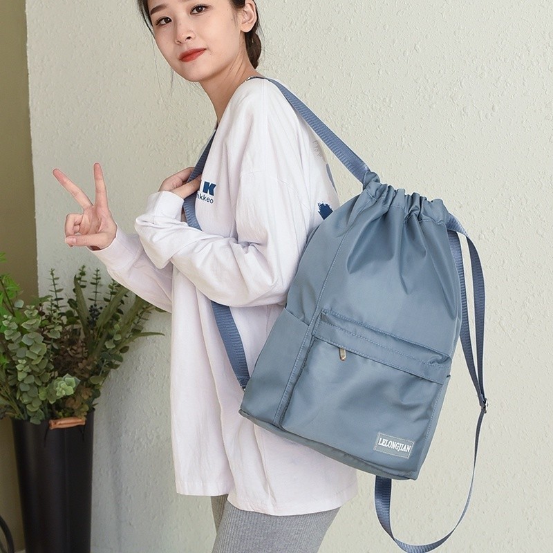 Mochila Bolsa Unisexo Costas Planície Comum Academia Esportiva Pilates Trabalho De Futebol Fang em Oferta na Shopee