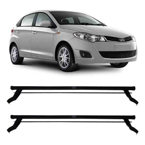 Rack Teto Roca Bagageiros Chery Celer Hatch Todos 1195