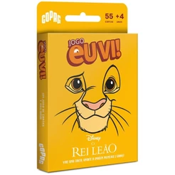 JOGO EU VI! O REI LEÃO COPAG 55 CARTAS BARALHO DISNEY FILME CRIANÇA INFANTIL MUFASA SIMBA DESENHO
