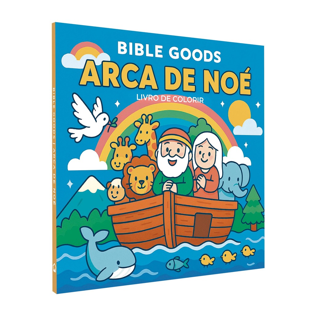 Livro - Bible Goods Arca de Noé - Livro de Colorir