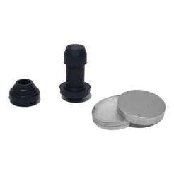 Reparo Borracha Pinça Freio Dianteira + Graxa Silicone Universal Para Motos