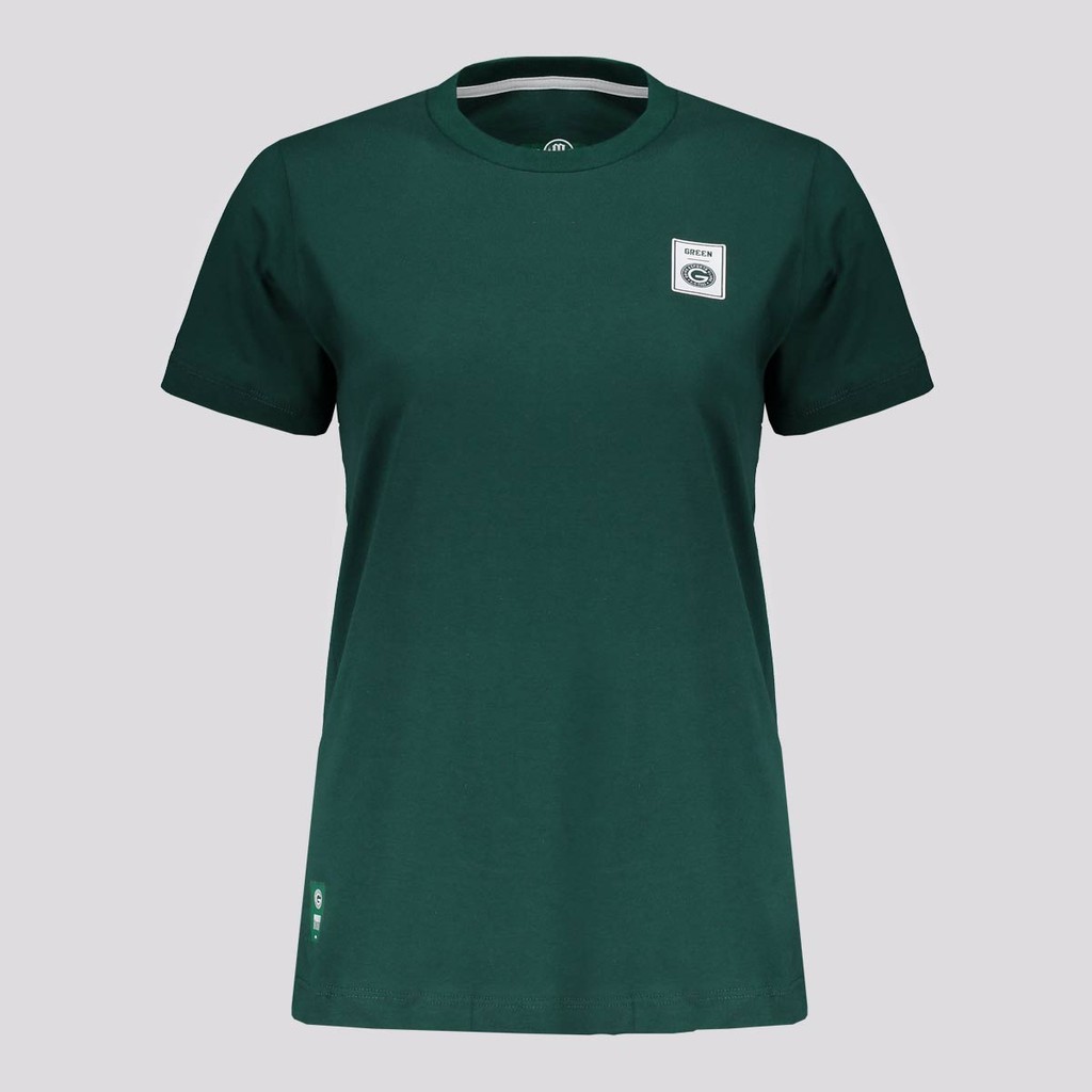 Camisa Gr33n Goiás Concentração Atleta 2024 Feminina Verde em Oferta na Shopee